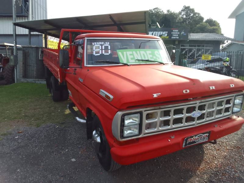 FORD - F-4000 - 1980/1980 - Vermelha - R$ 64.900,00