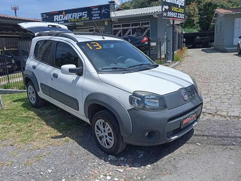 FIAT - UNO - 2013/2013 - Branca - Sob Consulta