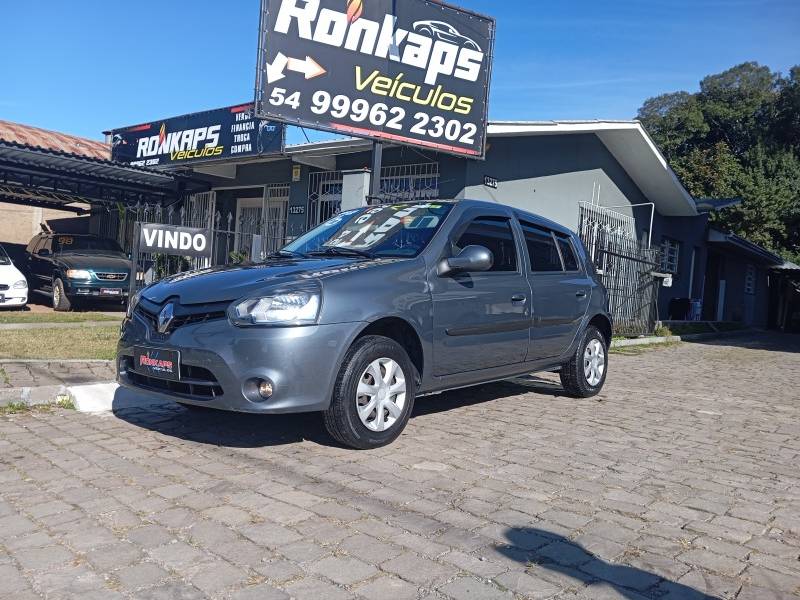 RENAULT - CLIO - 2016/2016 - Cinza - R$ 37.900,00