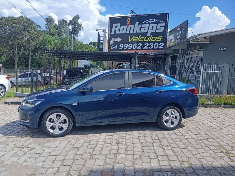 CHEVROLET - ONIX - 2020/2020 - Azul - R$ 74.900,00