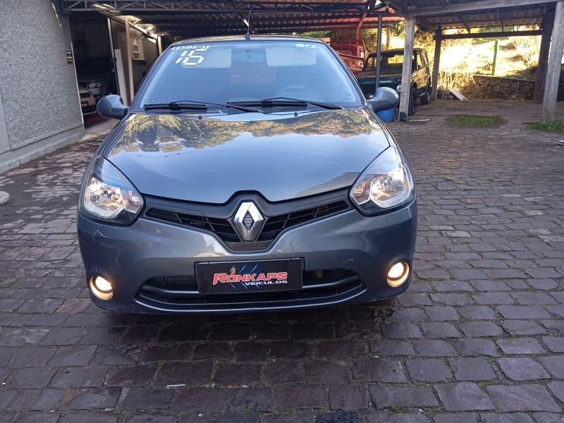 RENAULT - CLIO - 2016/2016 - Cinza - R$ 37.900,00