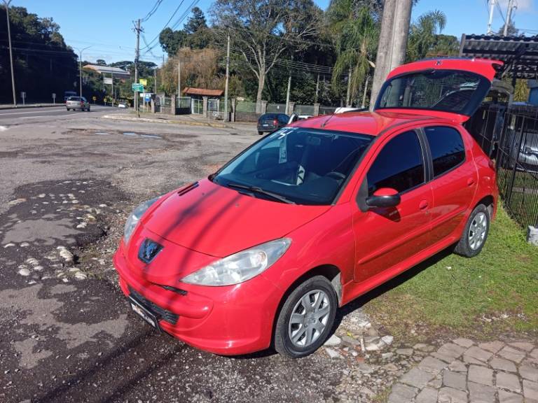 PEUGEOT - 207 - 2014/2014 - Vermelha - R$ 1,00
