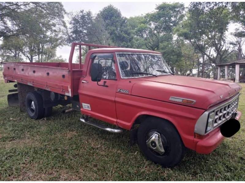 FORD - F-4000 - 1980/1980 - Vermelha - R$ 64.900,00