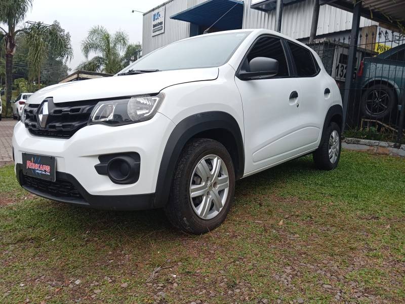RENAULT - KWID - 2022/2022 - Branca - R$ 1,00