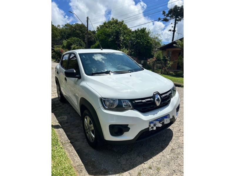 RENAULT - KWID - 2022/2022 - Branca - R$ 1,00