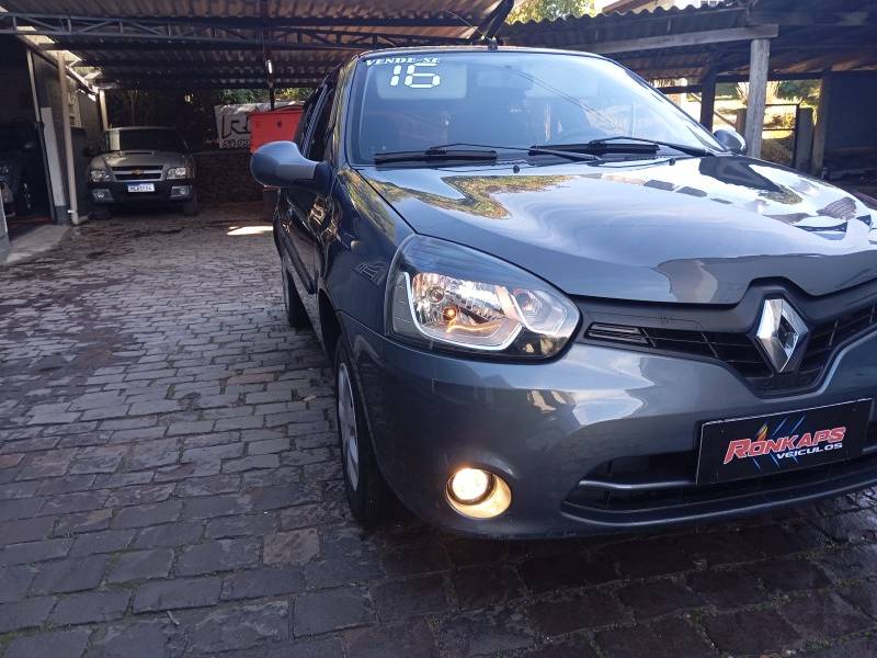 RENAULT - CLIO - 2016/2016 - Cinza - R$ 37.900,00