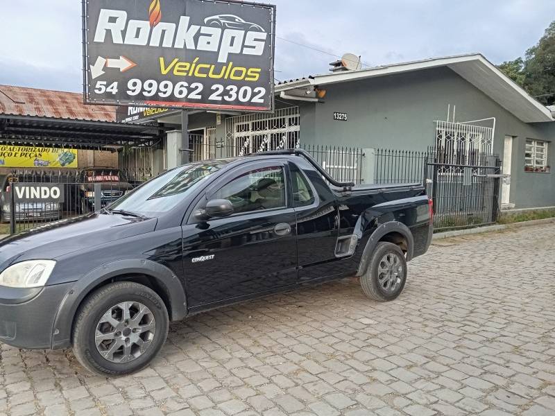 CHEVROLET - MONTANA - 2010/2010 - Preta - R$ 1,00