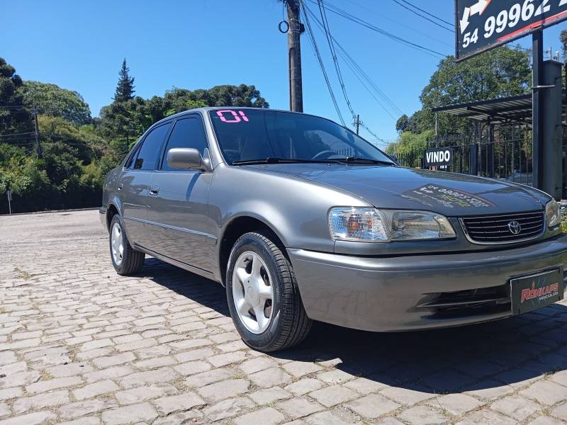 TOYOTA - COROLLA - 2001/2001 - Cinza - R$ 28.900,00