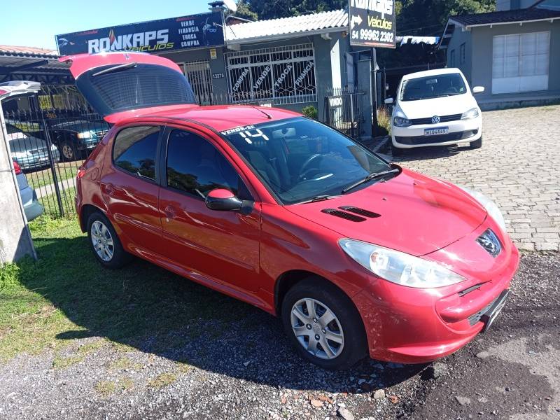 PEUGEOT - 207 - 2014/2014 - Vermelha - R$ 1,00